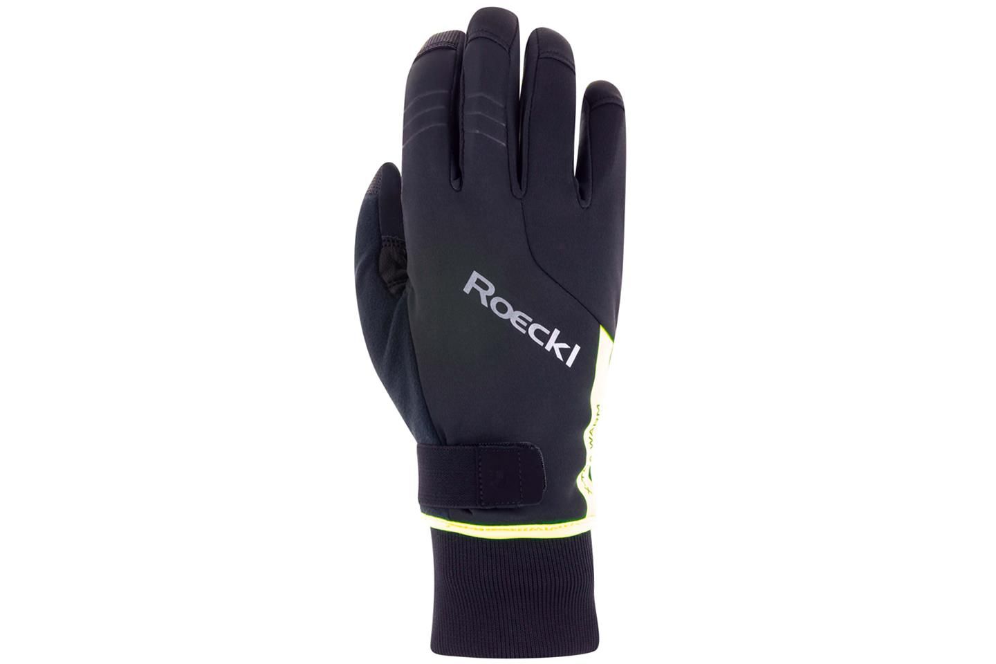 Roeckl Sports Villach 2 Black - Fluo Yellow
