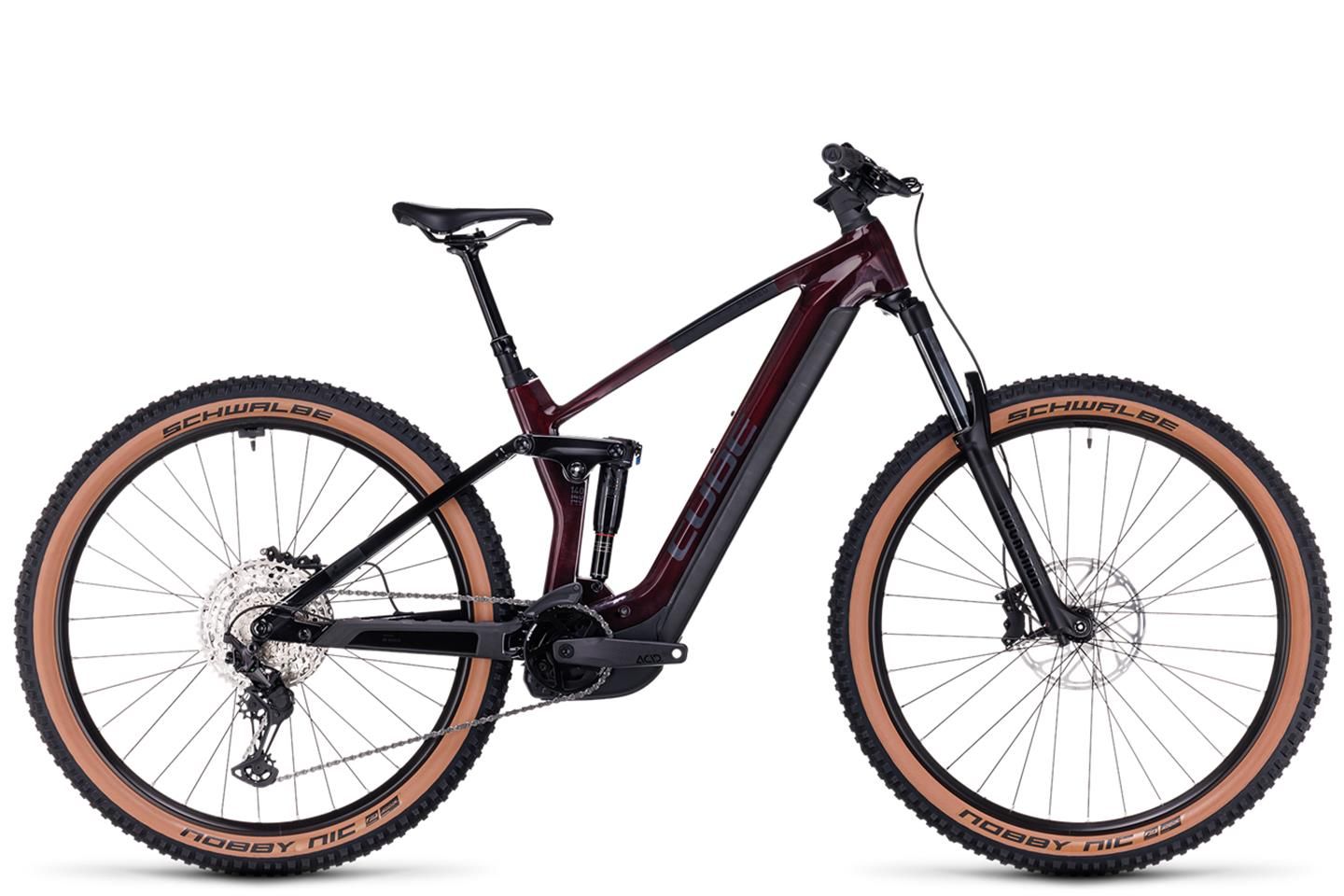 CUBE Stereo Hybrid 140 HPC Race 750 liquidred n black
