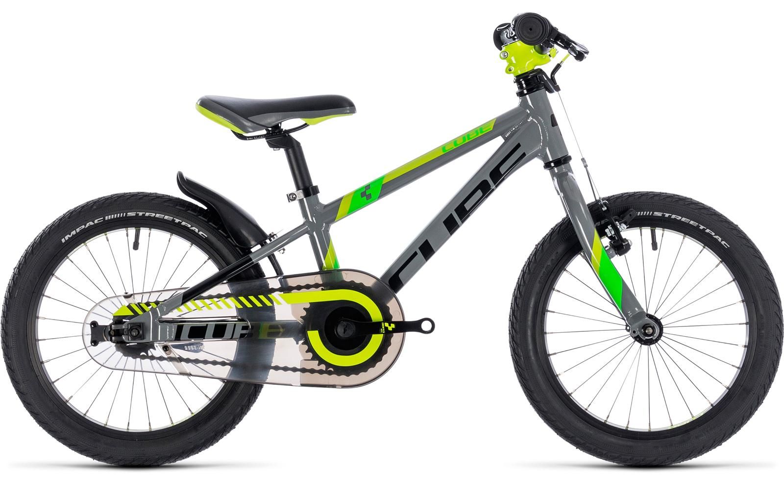 CUBE Kid 160 grey'n'green'n'kiwi 2019 - RABE Bike