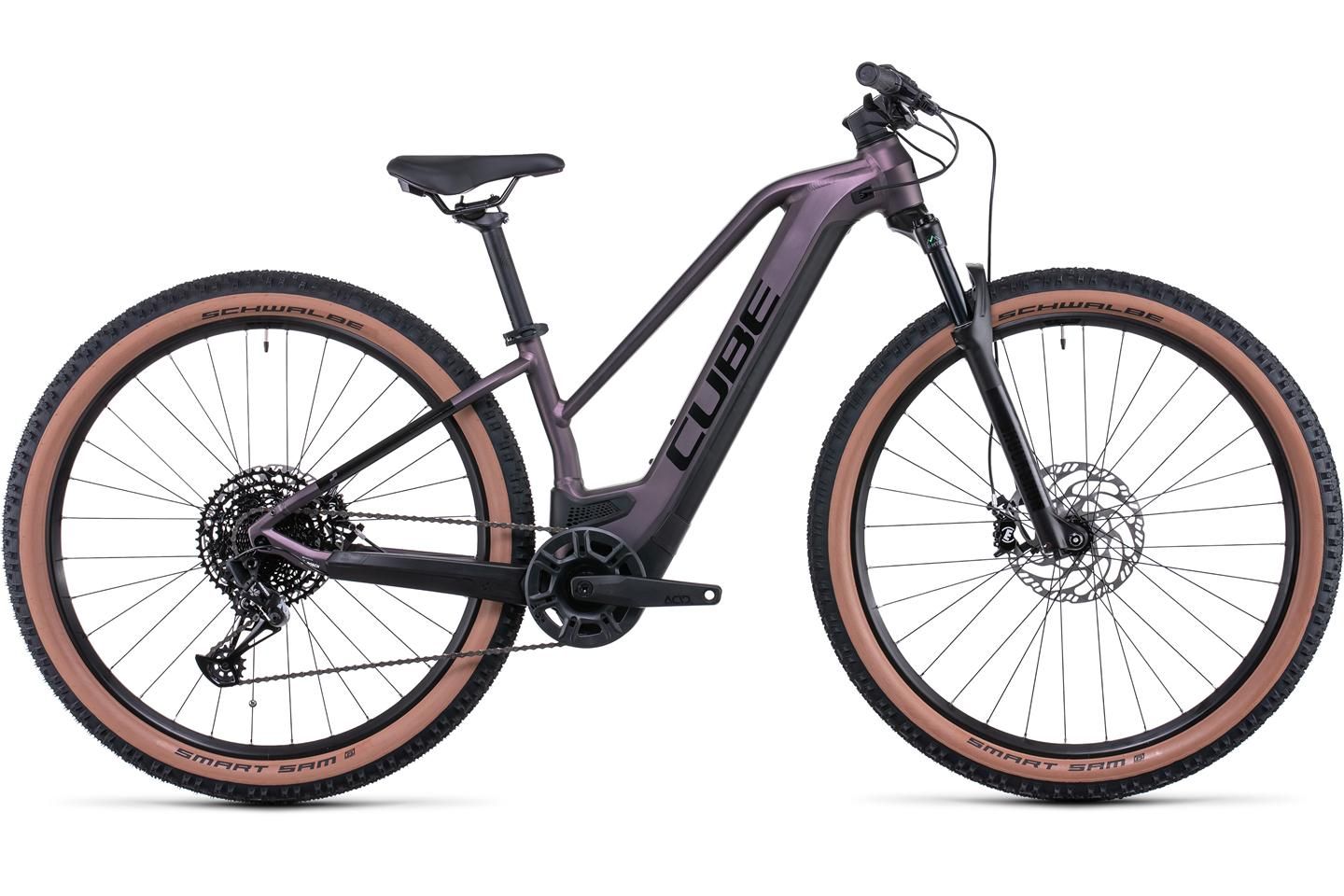 CUBE Reaction Hybrid EXC 625 29 smokylilac n black Trapeze 2022 RABE Bike Online Store