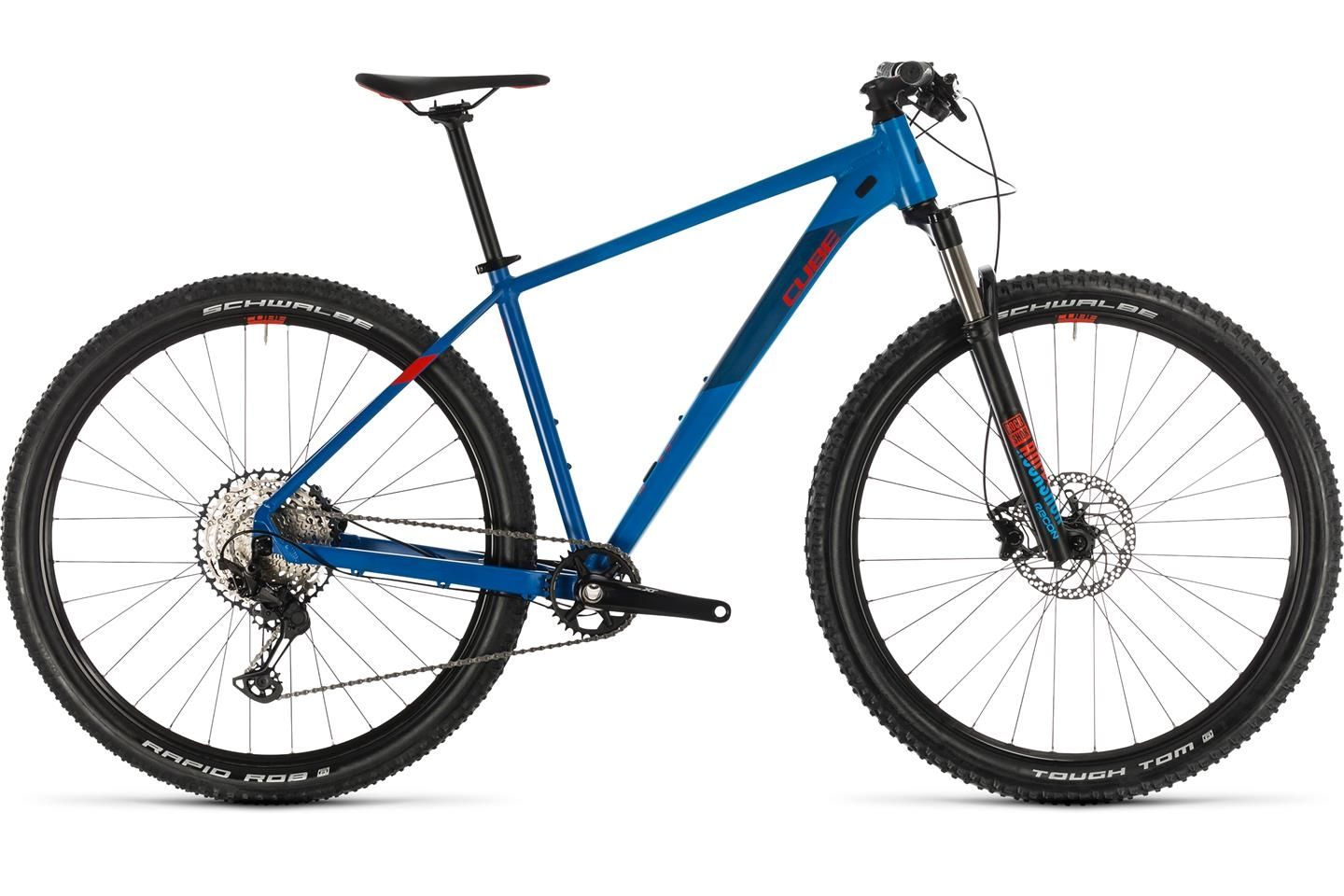 2. Wahl - CUBE Reaction Pro blue'n'red 2020 - RABE Bike