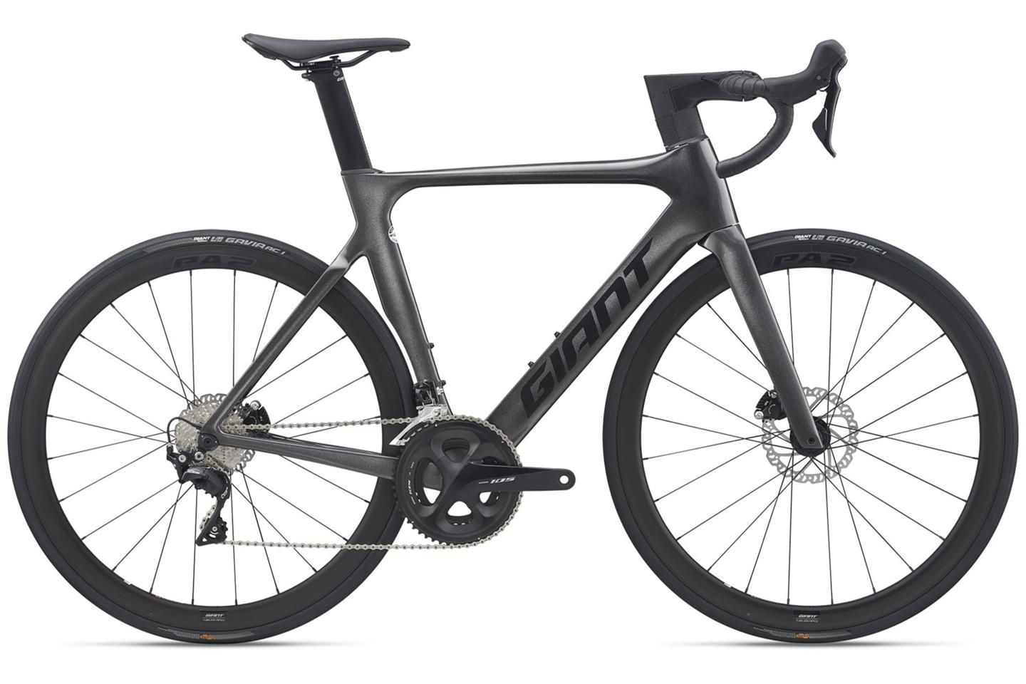 Giant Propel Advanced 2 Disc metallic black 2021 - RABE Bike