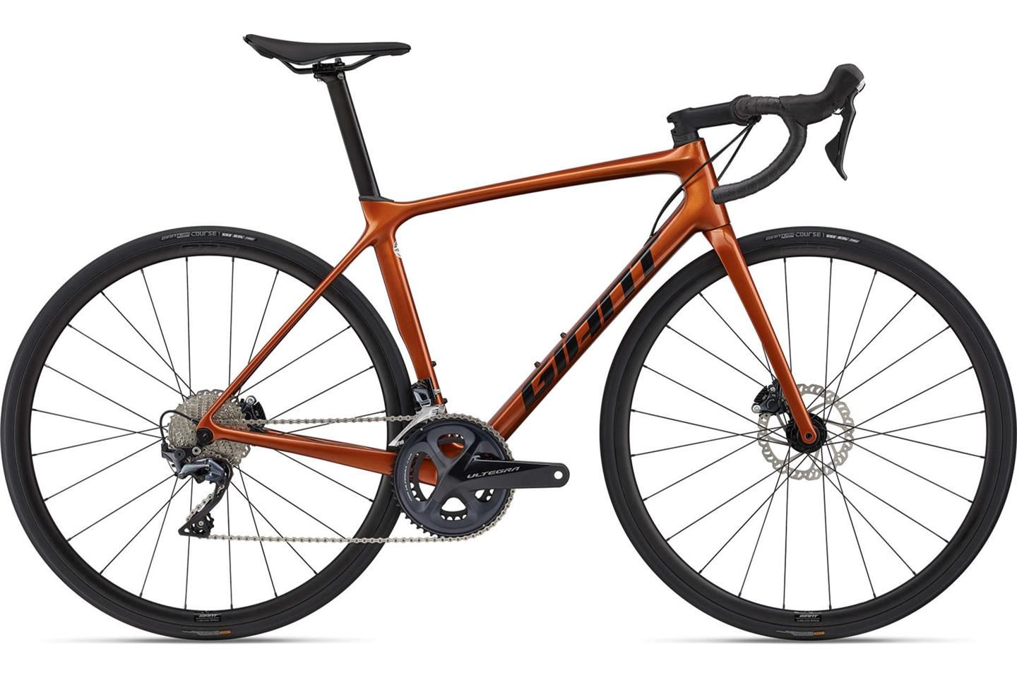 Giant TCR Advanced 1 Amber Glow 2022 - Order at RABE Bike Online Store