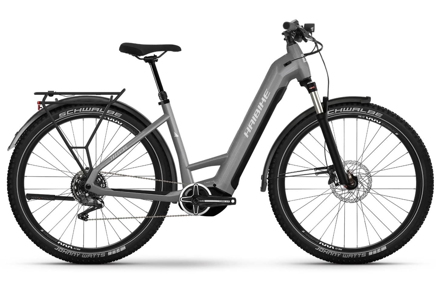Haibike Trekking 7 Urban Grey White Gloss