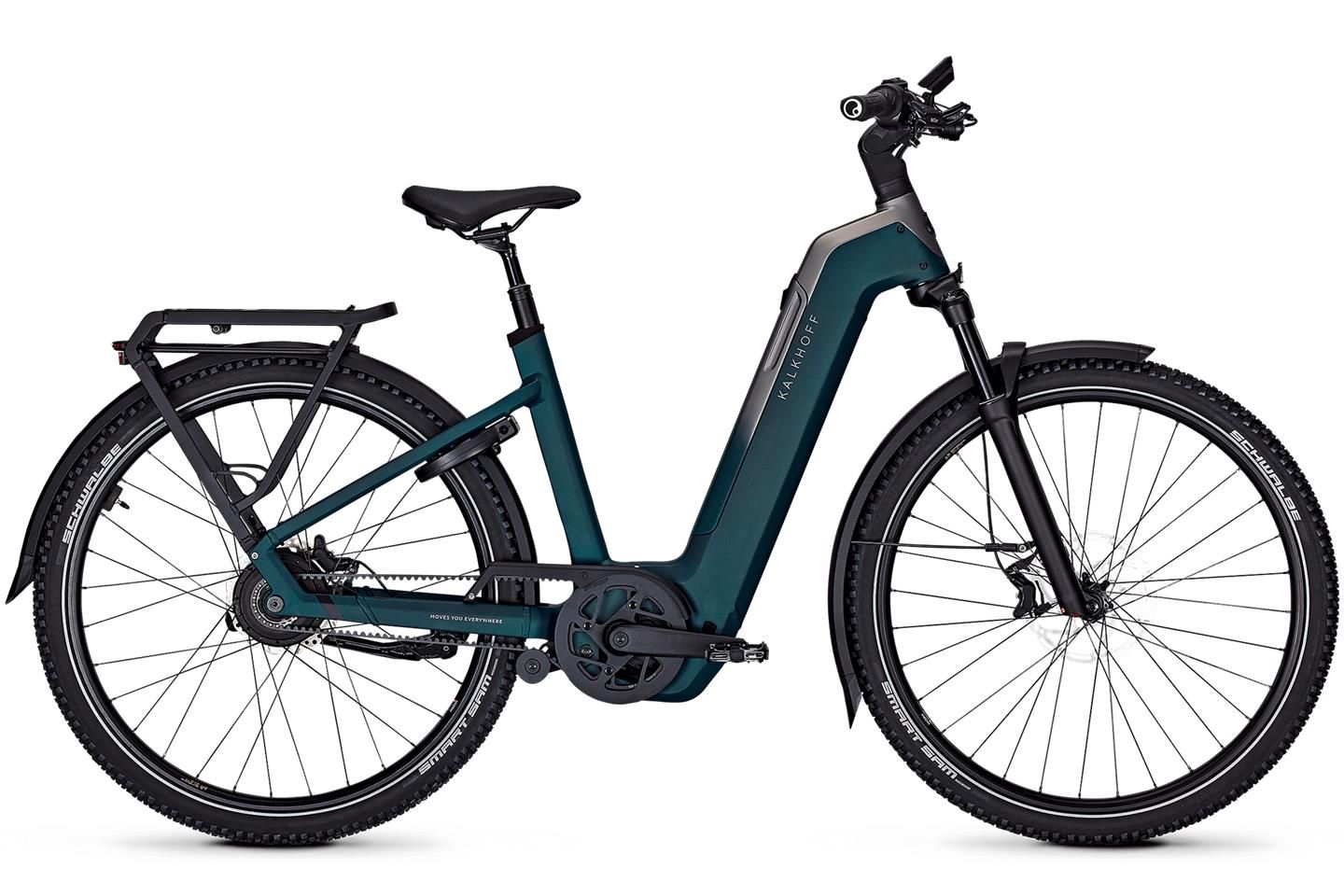 Kalkhoff Entice 5+ Advance Belt Dark Springs/Jet Grey 2025-2026 Wave