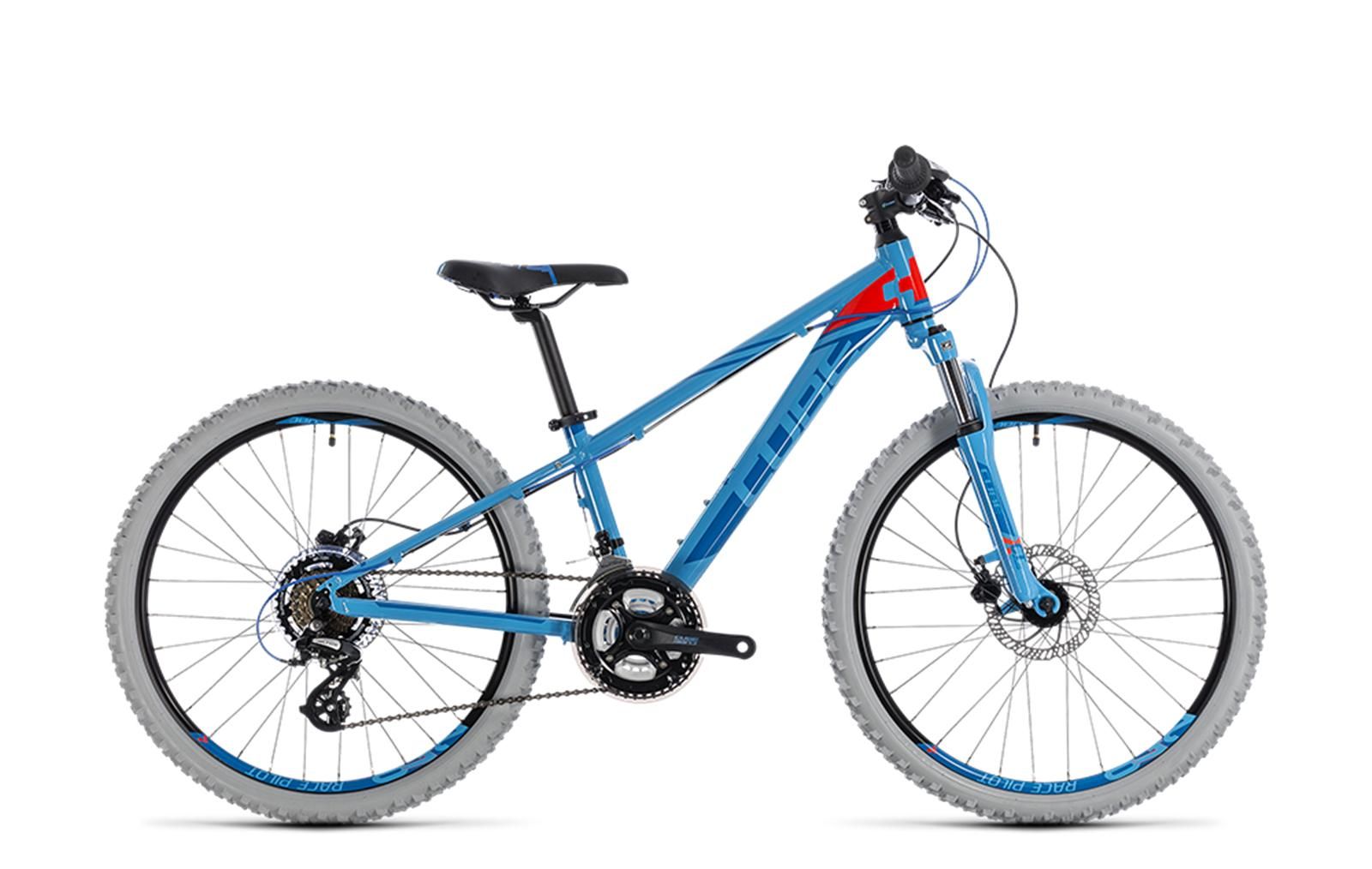 CUBE Kid 240 Disc blue n flashred 2018 RABE Bike
