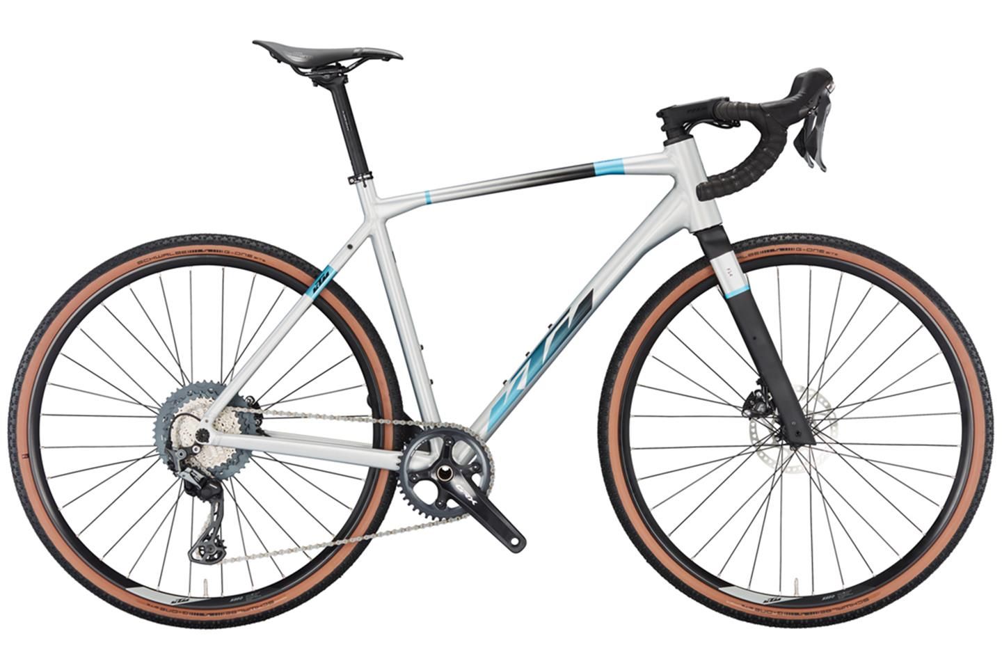 KTM X-Strada 10 Pro Alu brush Matt (Black+Blue)