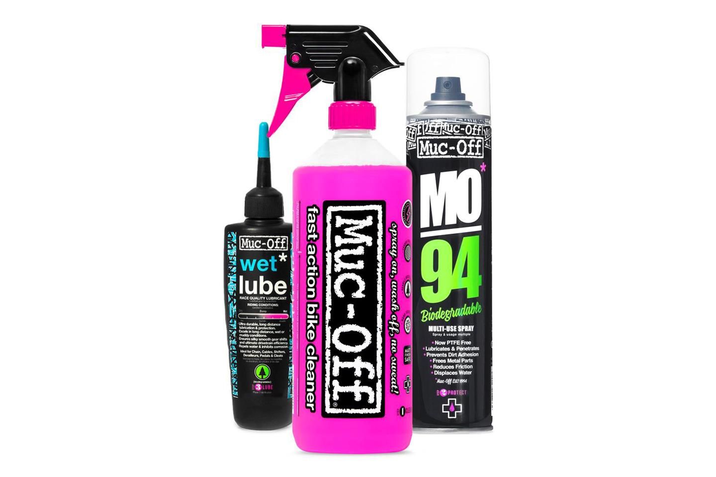 Muc off wash protect and cheap lube kit