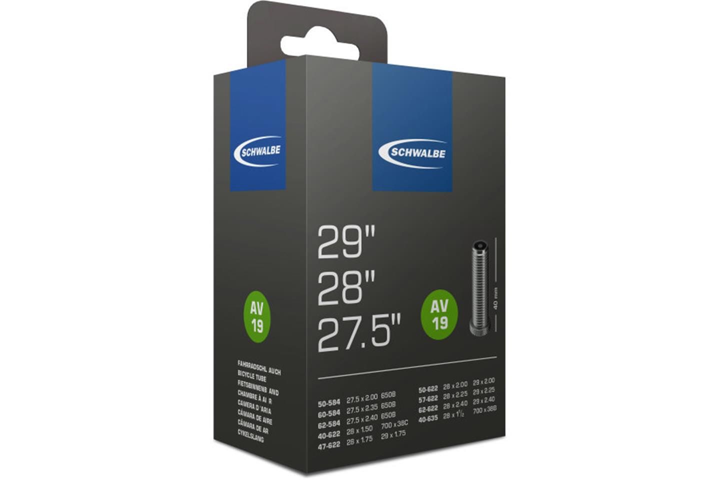 SCHWALBE Impac AV27.5 – Copertone Per Bici Unisex Adulto – 40/60-584, Larghezza 40 Mm – Guida Fluida E Stabile