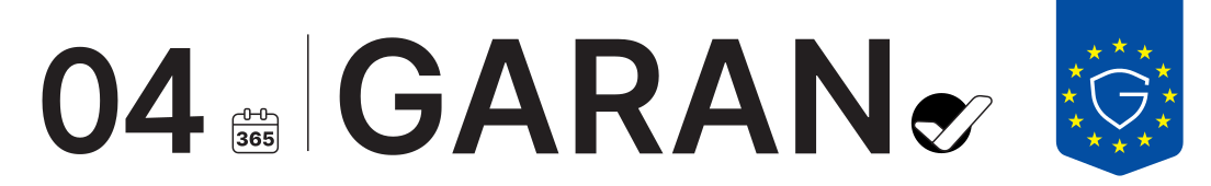 GARAN-Label für die kommerzielle Haltbarkeitsgarantie, 04 Jahre, Elite S.r.l. SB, Justo 2 Zwift Cog and Click