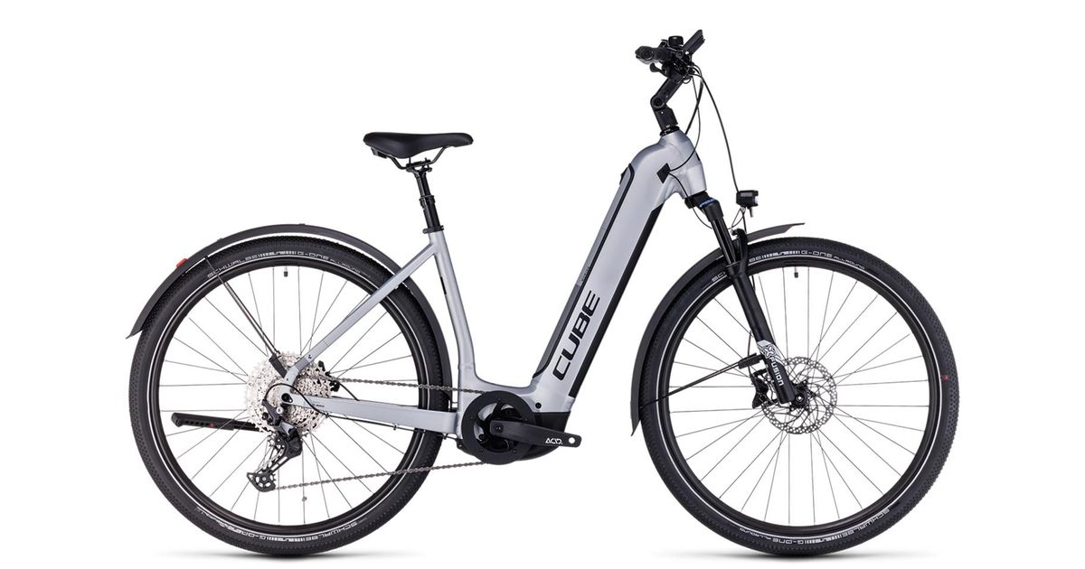 CUBE Nuride Hybrid EXC 750 Allroad polarsilver