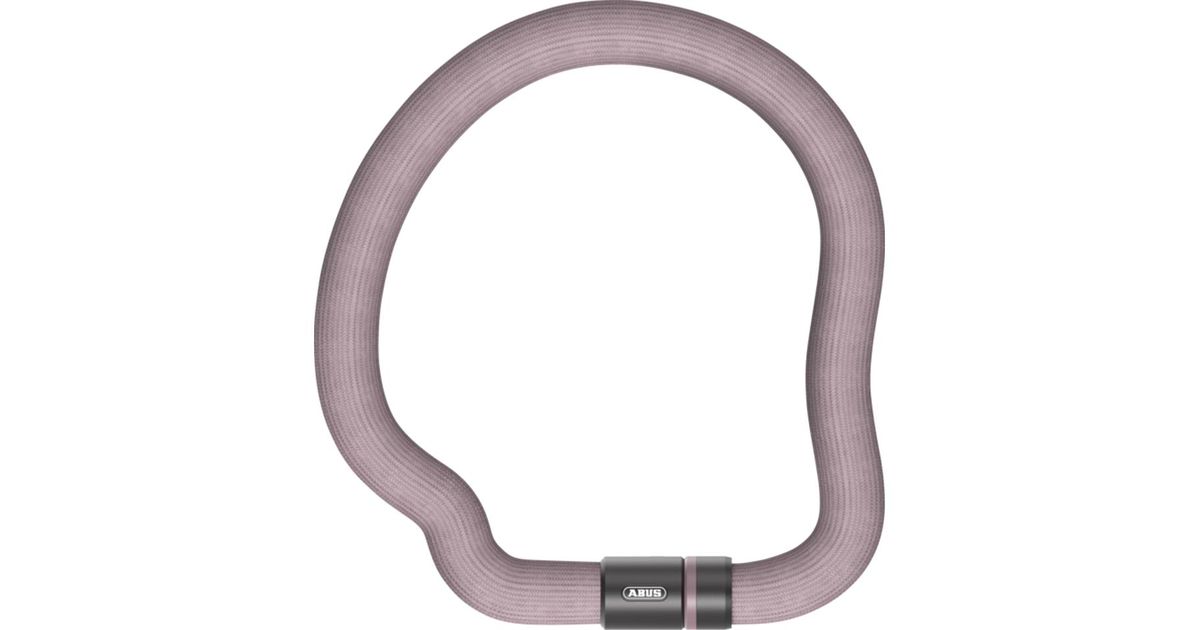 Abus Goose 4204K Chain Lock - 4mm x 110cm - Rosemauve main image 1