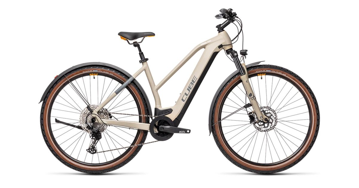CUBE Cross Hybrid Pro 625 Allroad desert'n'orange 2021 Trapeze - RABE Bike