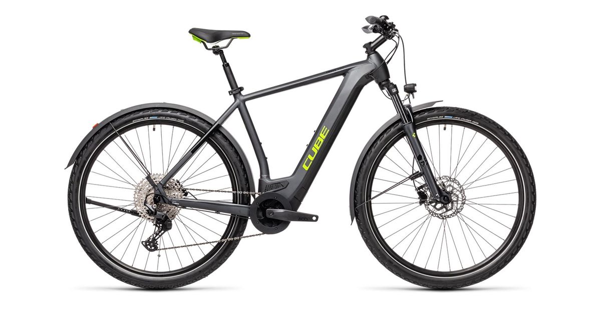 CUBE Cross Hybrid Pro 625 Allroad iridium'n'green 2021 - RABE Bike