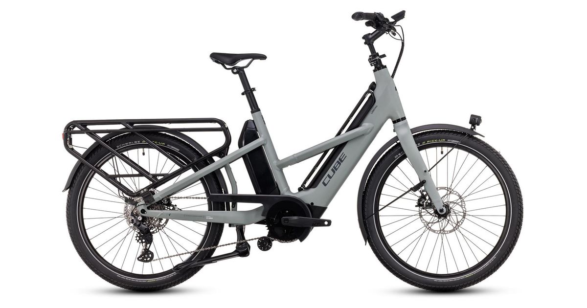 CUBE Longtail Sport Hybrid 725 swampgrey´n´reflex 2024 RABE Bike