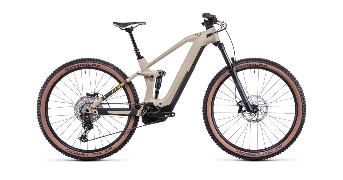 CUBE Stereo Hybrid 140 HPC Race 625 desert'n'orange 2022 RABE - Main Image