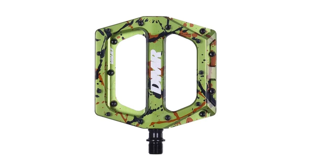 DMR BIKES VAULT V2 liquid camo green ペダル DMR Vault Pedal - liquid camo green limited | BIKE24