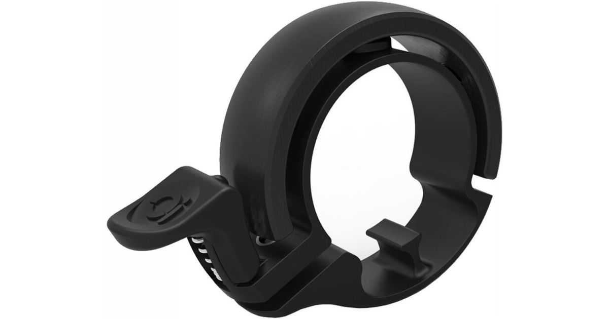 Knog Oi Classic black-matt Fahrradklingel - RABE Bike