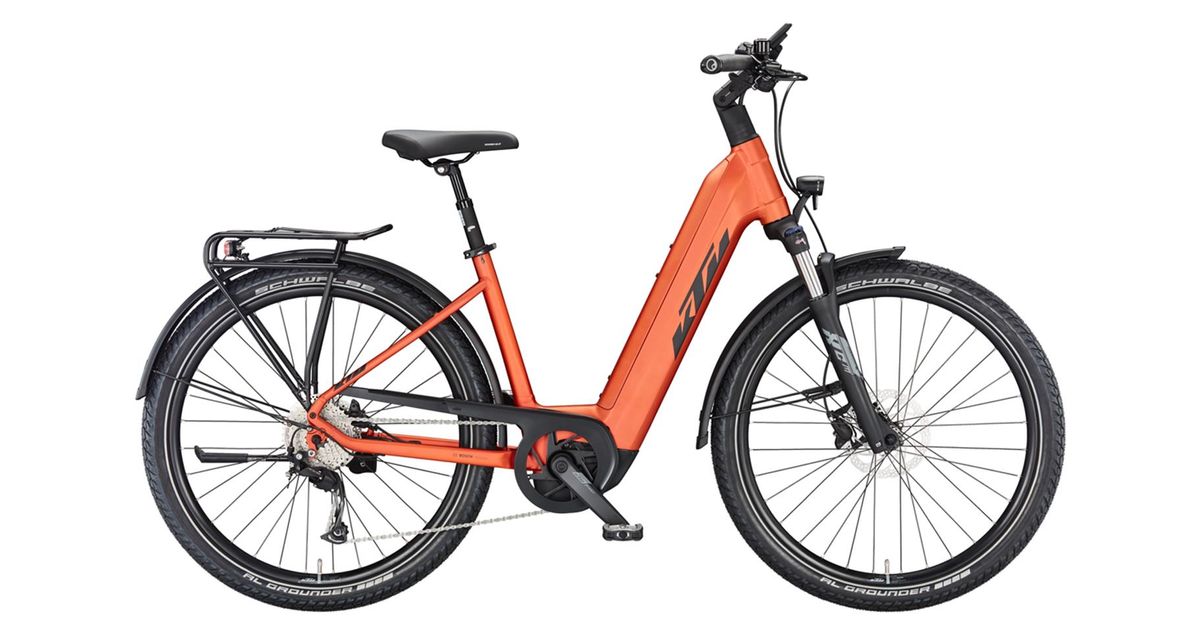 KTM Macina Gran 610 burnt orange matt (black+grey) 2023 US RABE Bike