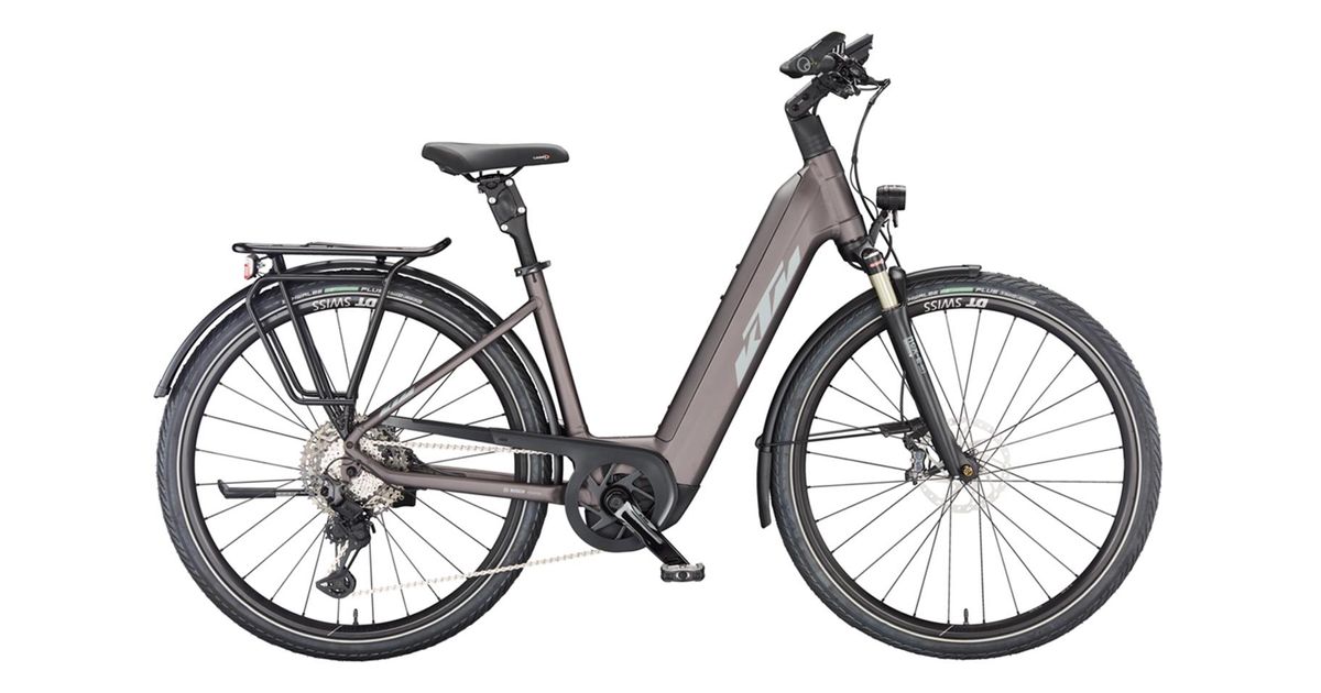KTM Macina Style 710 Elderberry Matt Grey Orange US