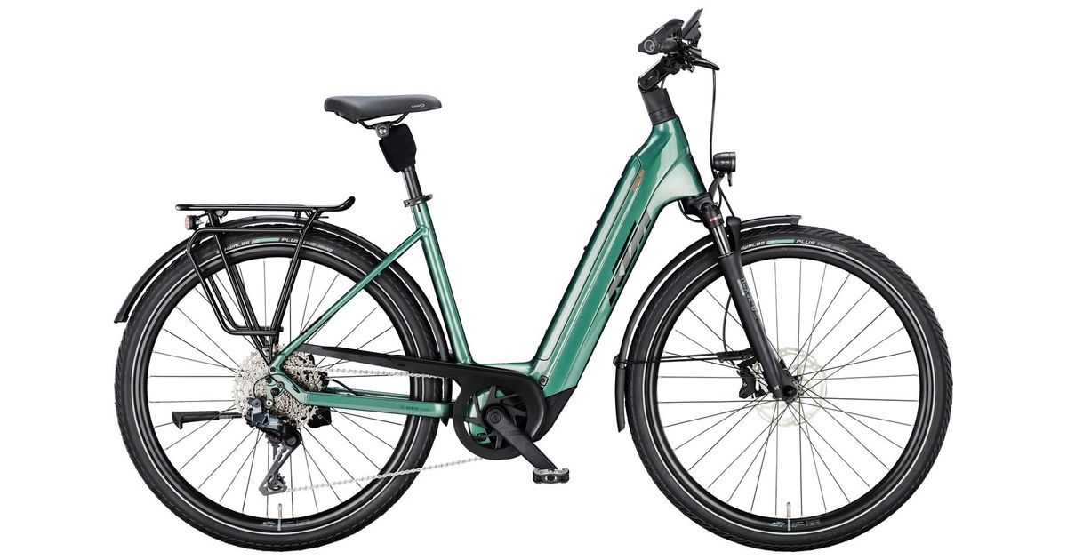 KTM Macina Style 820 Oxygen Green (Black / Orange) US