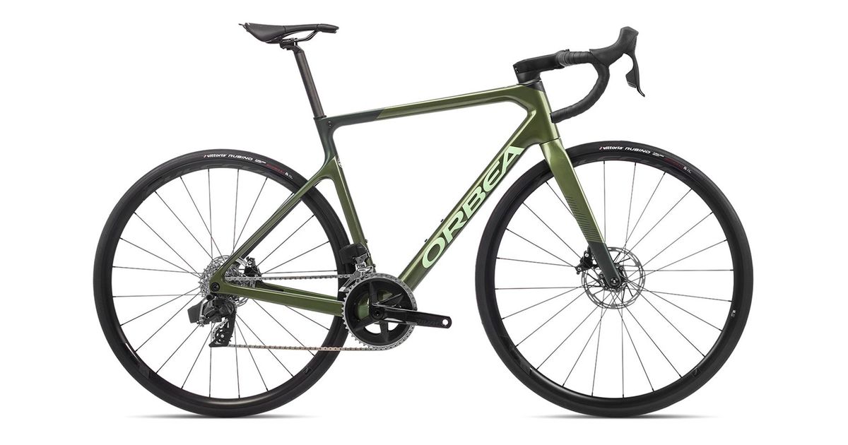 Orbea Orca M31eTeam Military Green/Metallic Dark Green 2022 - RABE