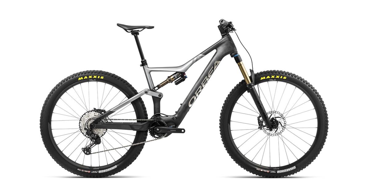 Orbea Rise M10 Carbon Raw Shark Grey