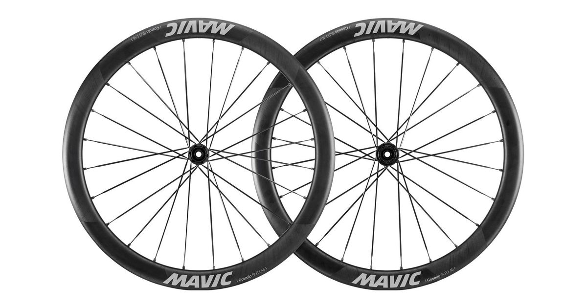 パーツ MAVIC COSMIC SLR 45 DISC 19mm Mavic Cosmic SLR 45 Disc Wheels - Black | All4cycling