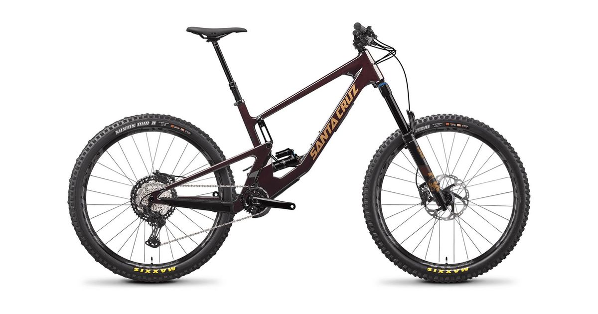 Santa Cruz Nomad 5 C XT Kit oxblood tan 2022 RABE Bike Online Store