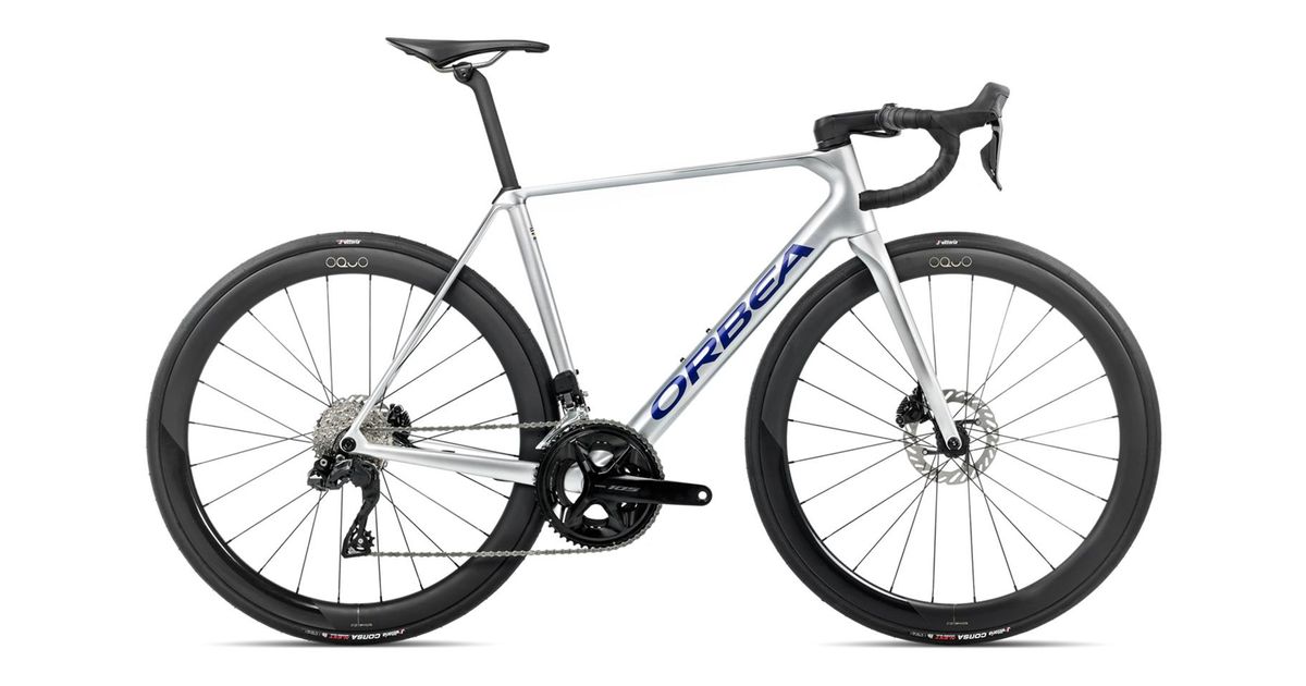 Orbea Orca M30iLTD PWR Spark Silver - Titain Grey