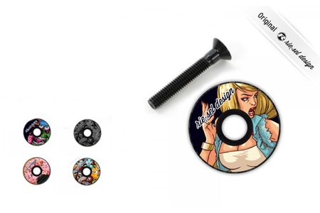 Riesel-Design Stem:Cap - Head Tube Cap