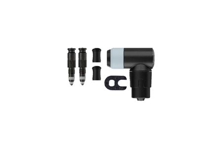 Schwalbe Clik Valve, 2er-Set mit Pumpenkopf