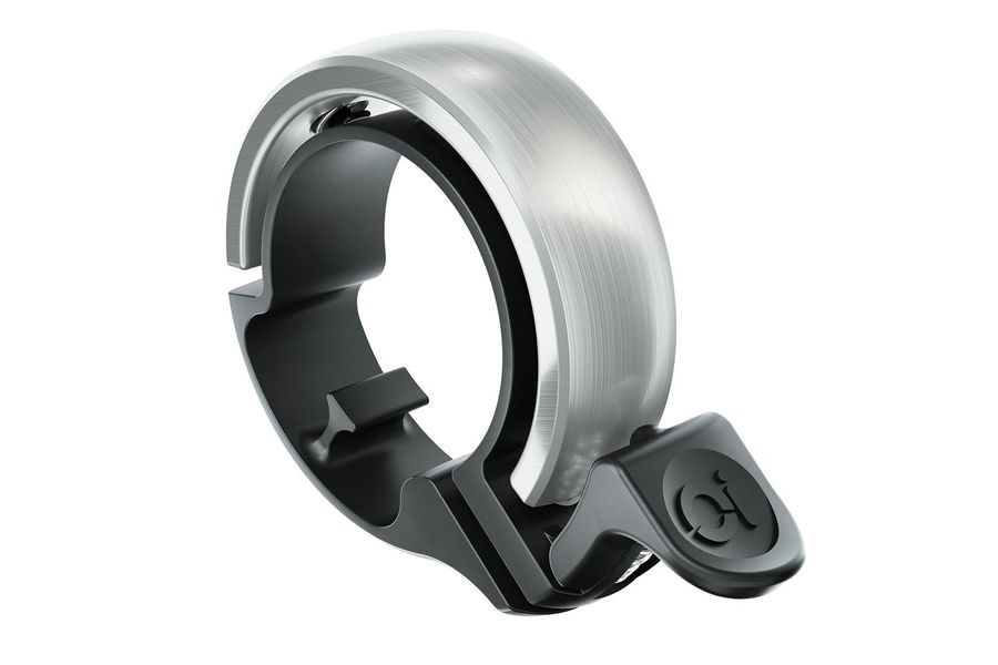 Knog Oi Classic Fahrradklingel – Schlankes Design, Für Lenker 23,8-31,8 Mm, Klarer Glockenton