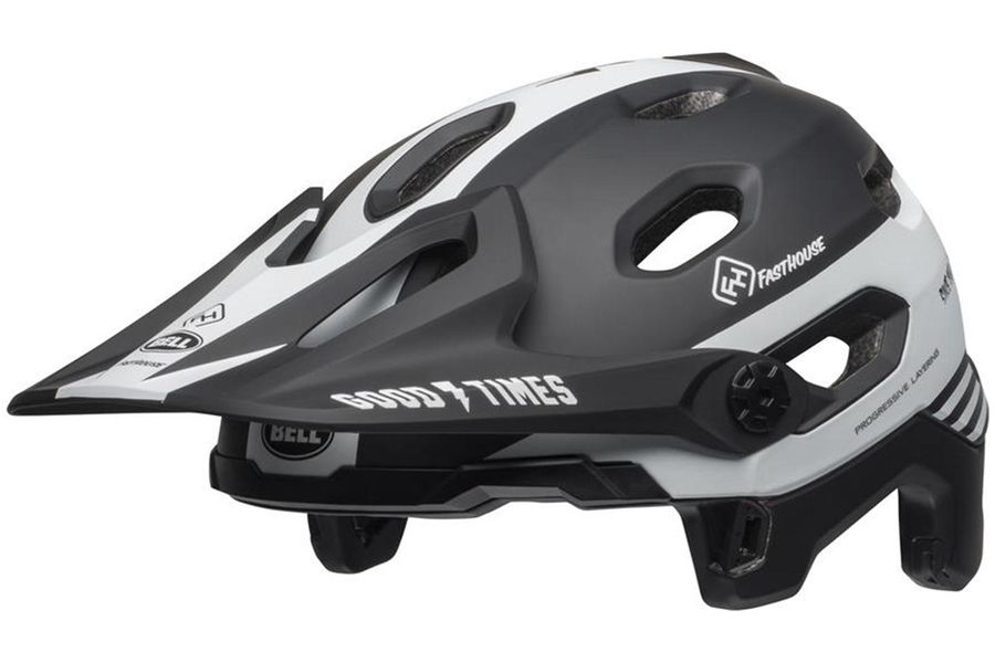 Bell super dh fasthouse black white sale