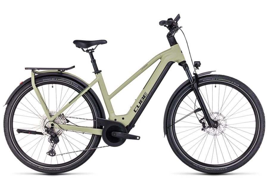 CUBE Kathmandu Hybrid SLX 750 green n olive Trapeze