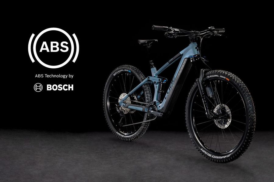 CUBE Stereo Hybrid 140 HPC ABS 750 smaragdgrey n blue