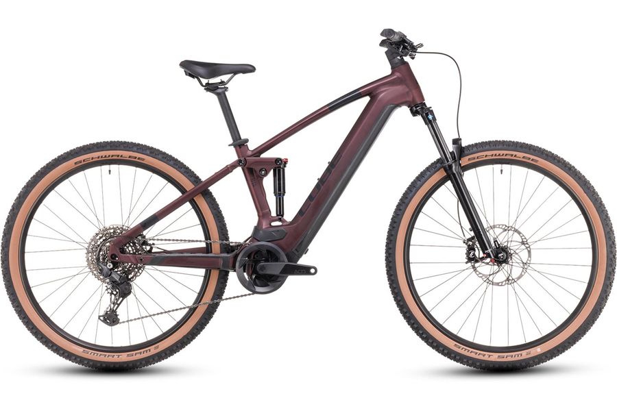 CUBE Stereo Hybrid 120 ONE 750 rubyred n black