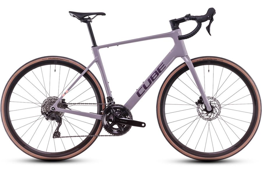 CUBE Attain C 62 Race plumgrey n brink