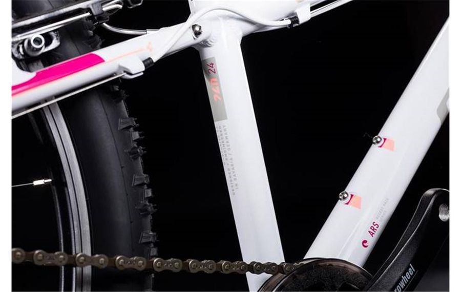 CUBE Access 240 white n red n coral 2019 RABE Bike Online Store
