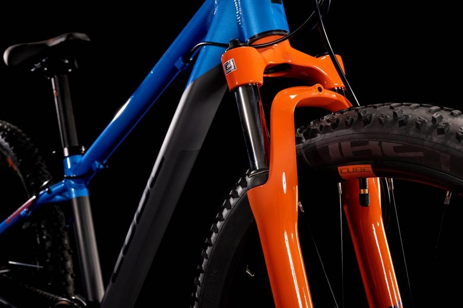 Cube bike blue and orange new arrivals