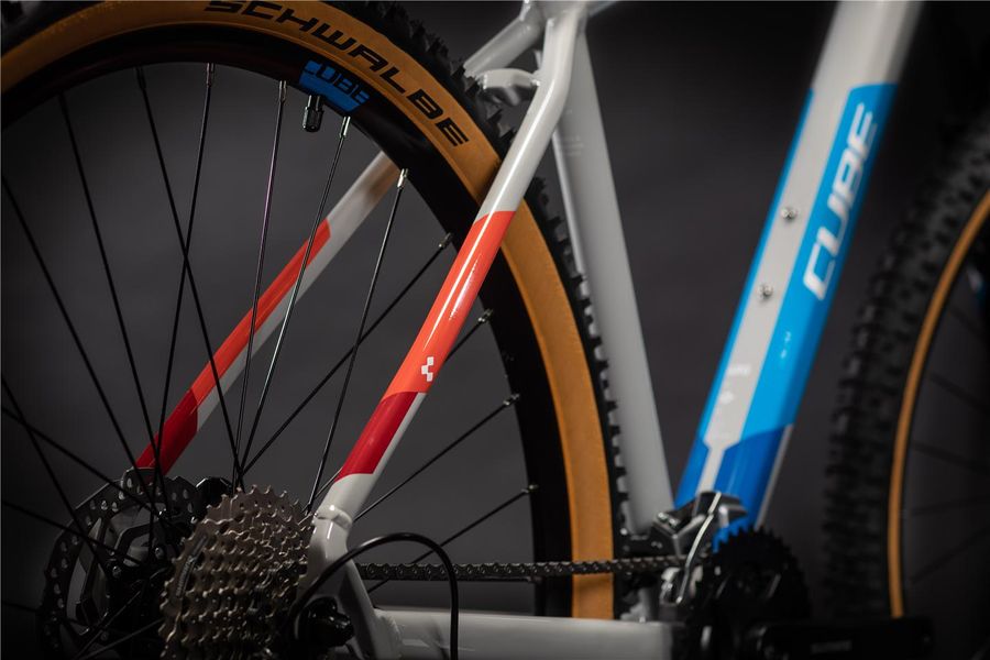 Cube aim sl online blue n red