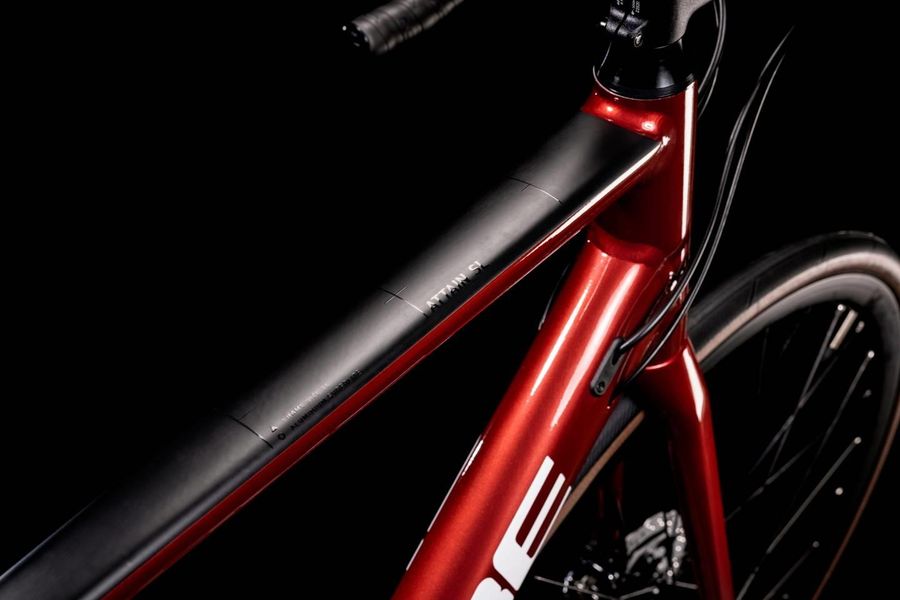 Cube attain best sale sl 2021 red