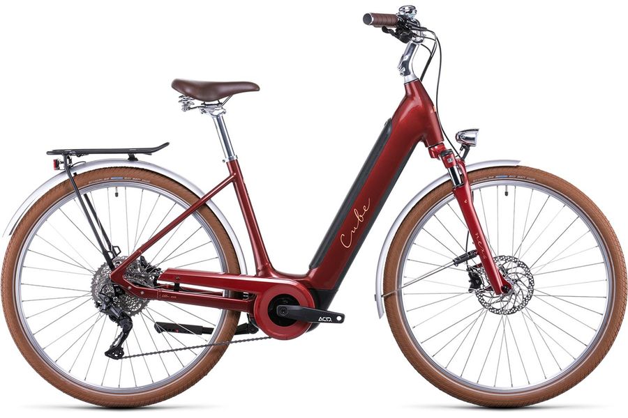 CUBE Ella Ride Hybrid 500 auburn n salmon 2022 RABE Bike Online