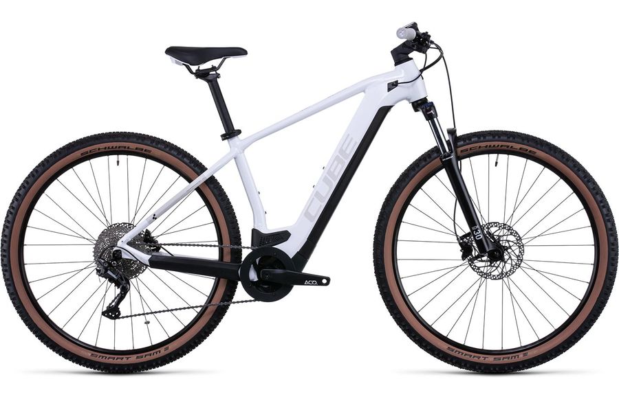 CUBE Reaction Hybrid ONE 625 white n grey 2022 RABE Bike Online