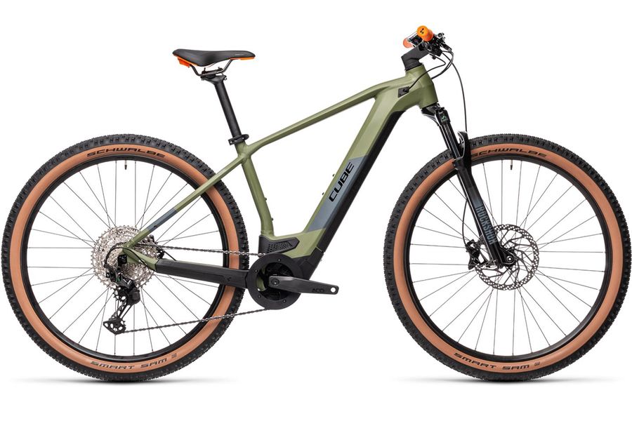 CUBE Reaction Hybrid Race 625 green n orange Order at RABE Bike