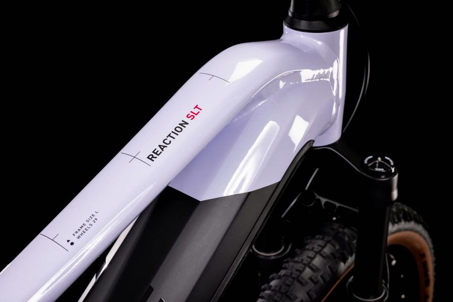 CUBE Reaction Hybrid SLT 29 violetwhite n black 2022 RABE Bike Online Store