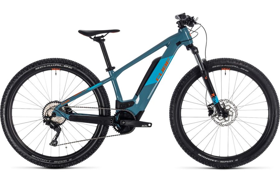 CUBE Reaction Hybrid Youth 400 blue n orange 2020 RABE Bike