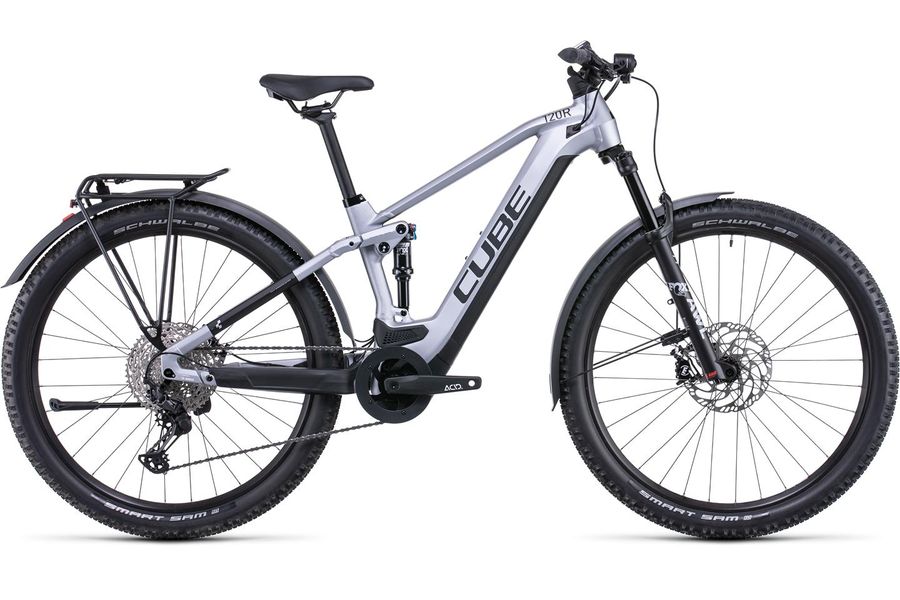 CUBE Stereo Hybrid 120 Race Allroad 625 polarsilver n black 2022
