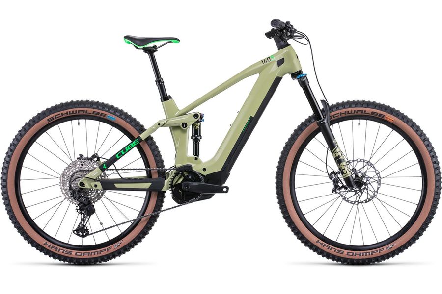 CUBE Stereo Hybrid 140 HPC SL 625 27.5 green n flashgreen 2022