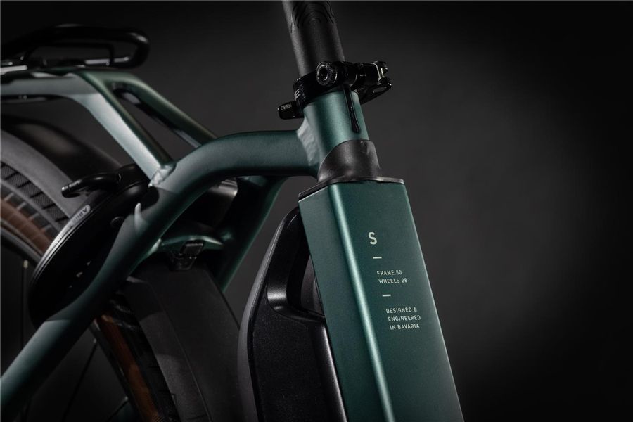 CUBE Town Sport Hybrid EXC 500 green n green Order at RABE Bike